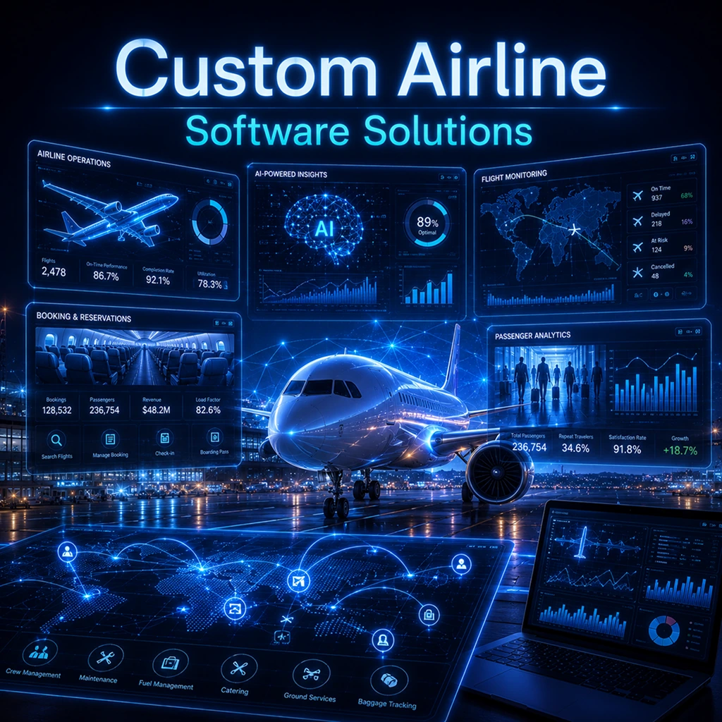 Custom airline software solutions